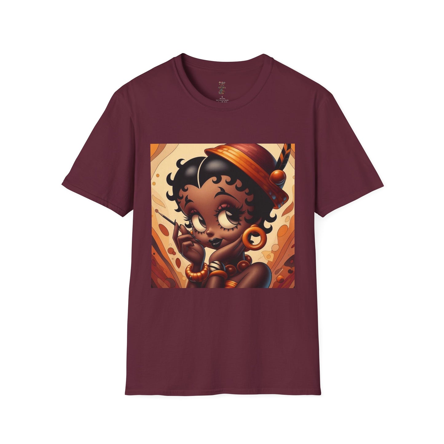 Dark Chocolate Betty Softstyle T-Shirt