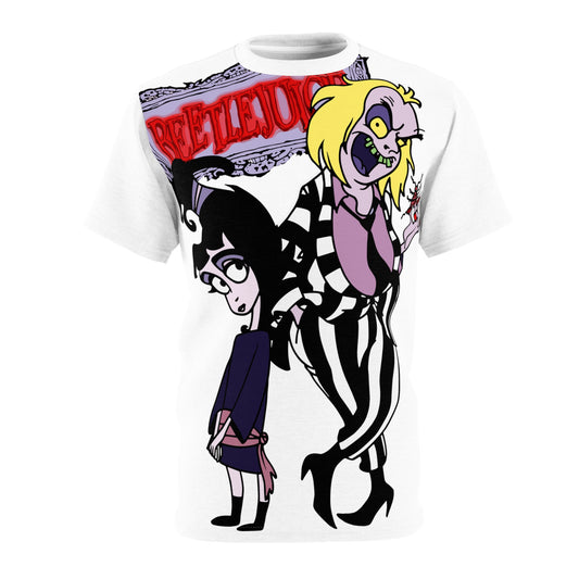 Beetlejuice and Lydia Unisex All Over Print