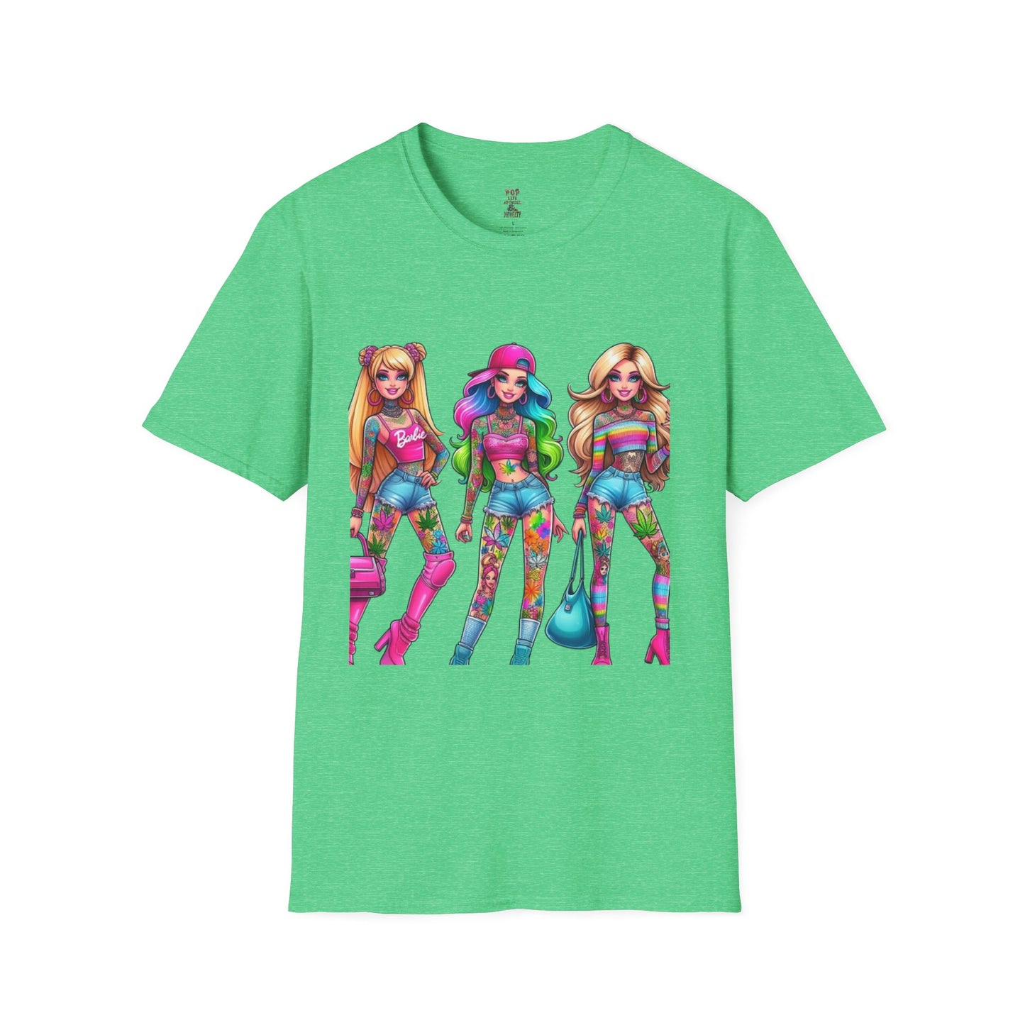 Canna Barb Unisex Softstyle T-Shirt
