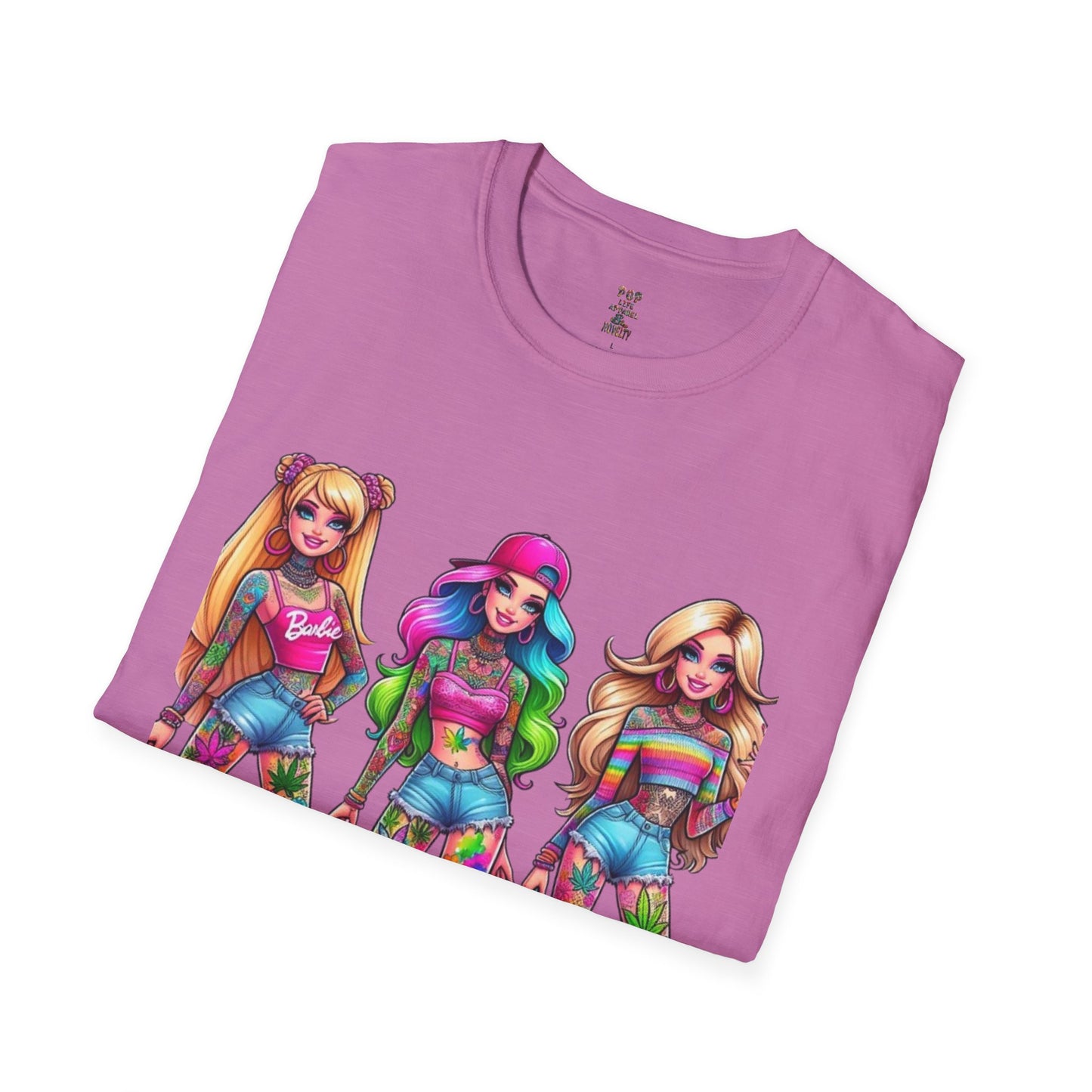 Canna Barb Unisex Softstyle T-Shirt
