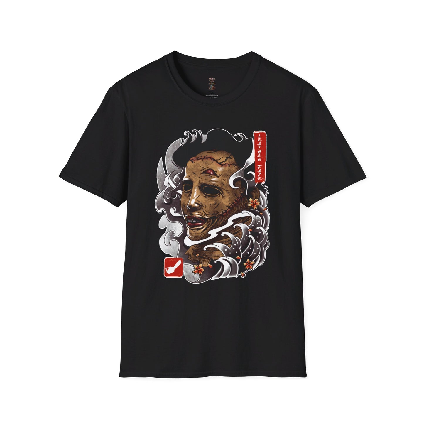 Leatherface Waves Unisex Softstyle T-Shirt