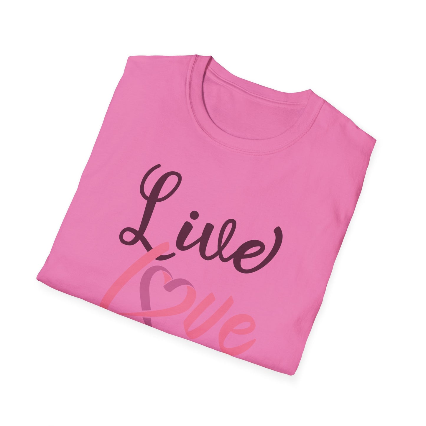 Live Love fight II Softstyle T-Shirt