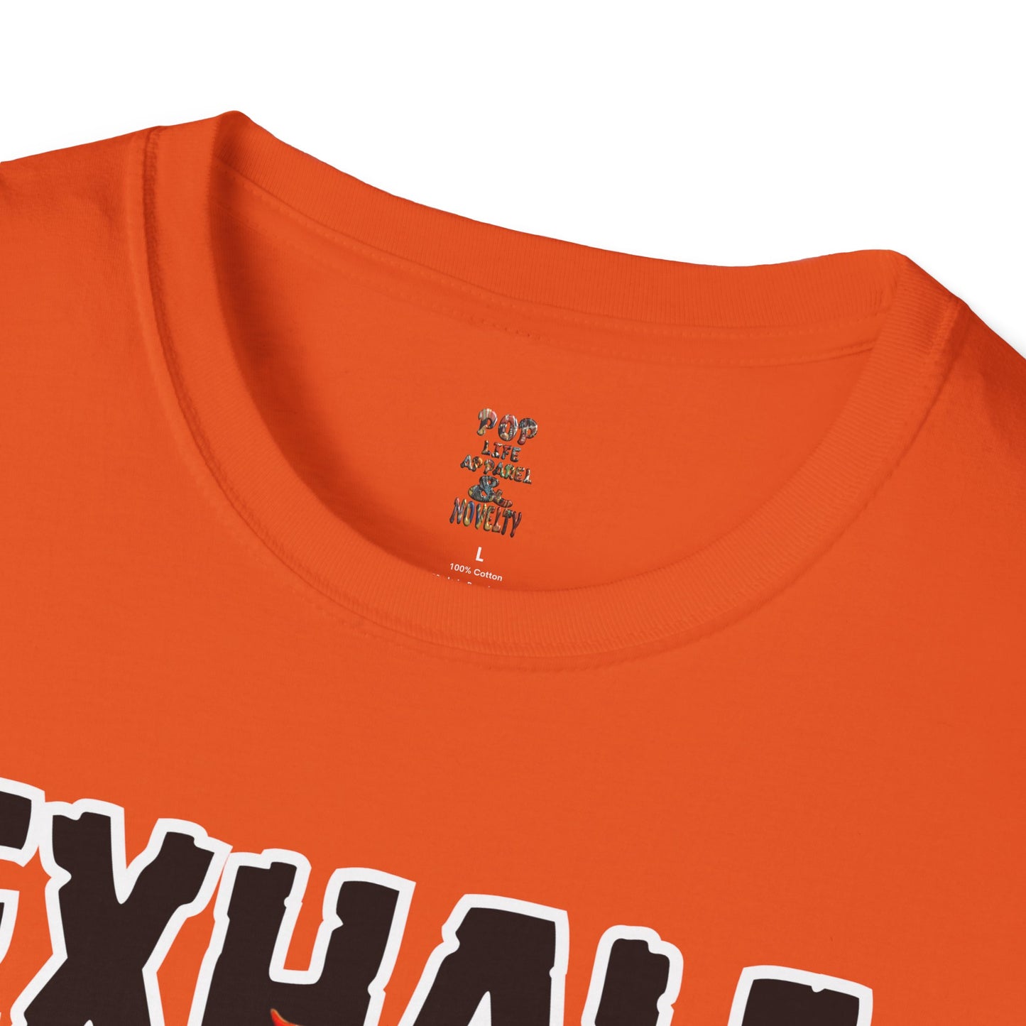 Exhale the Bullshit Unisex Softstyle T-Shirt