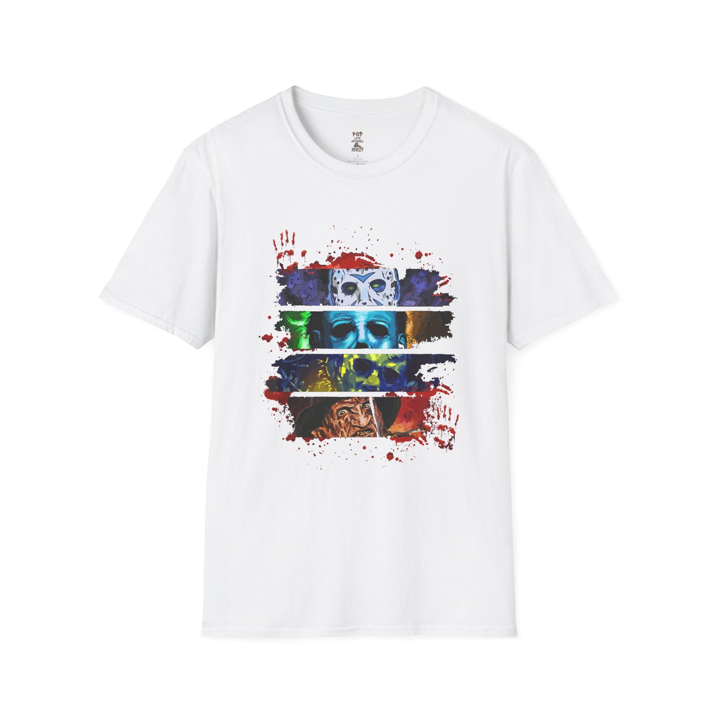 Villian Collage Unisex Softstyle T-Shirt