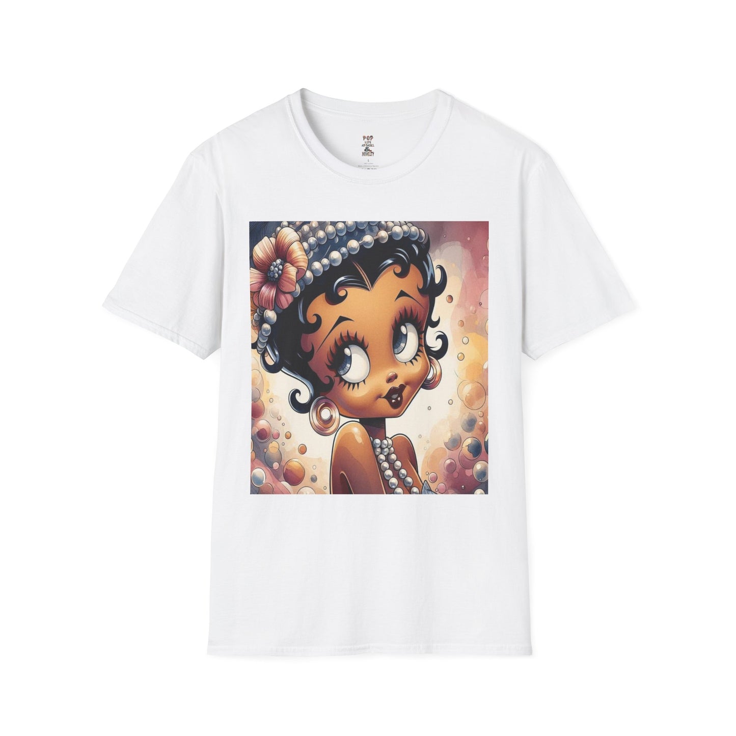 Flapper Girl Betty Softstyle T-Shirt