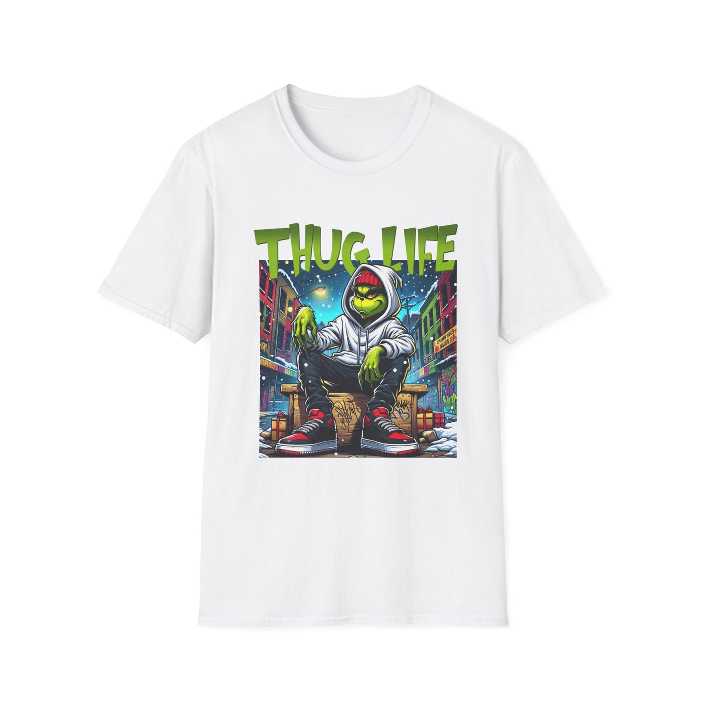 The Grinch Thug Life Softstyle T-Shirt