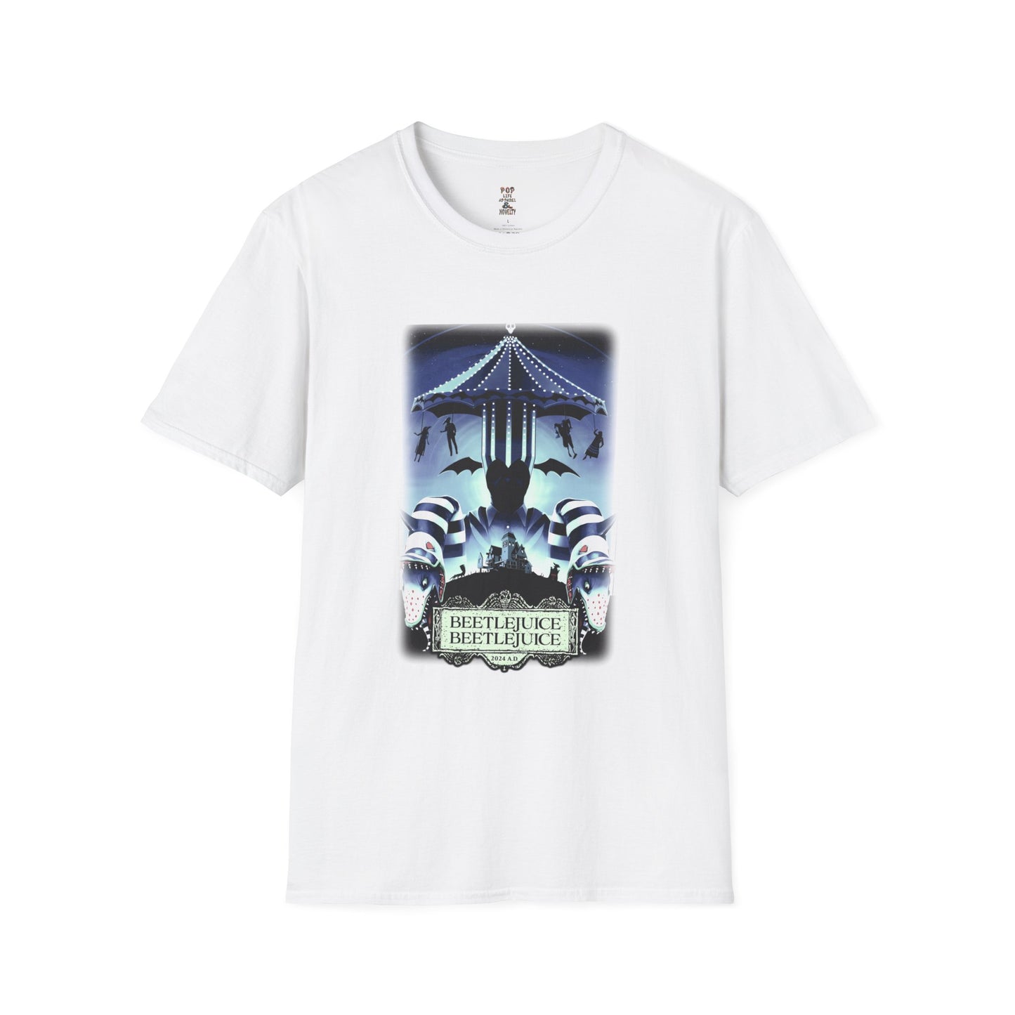 Beetlejuice Carousel Unisex Softstyle T-Shirt