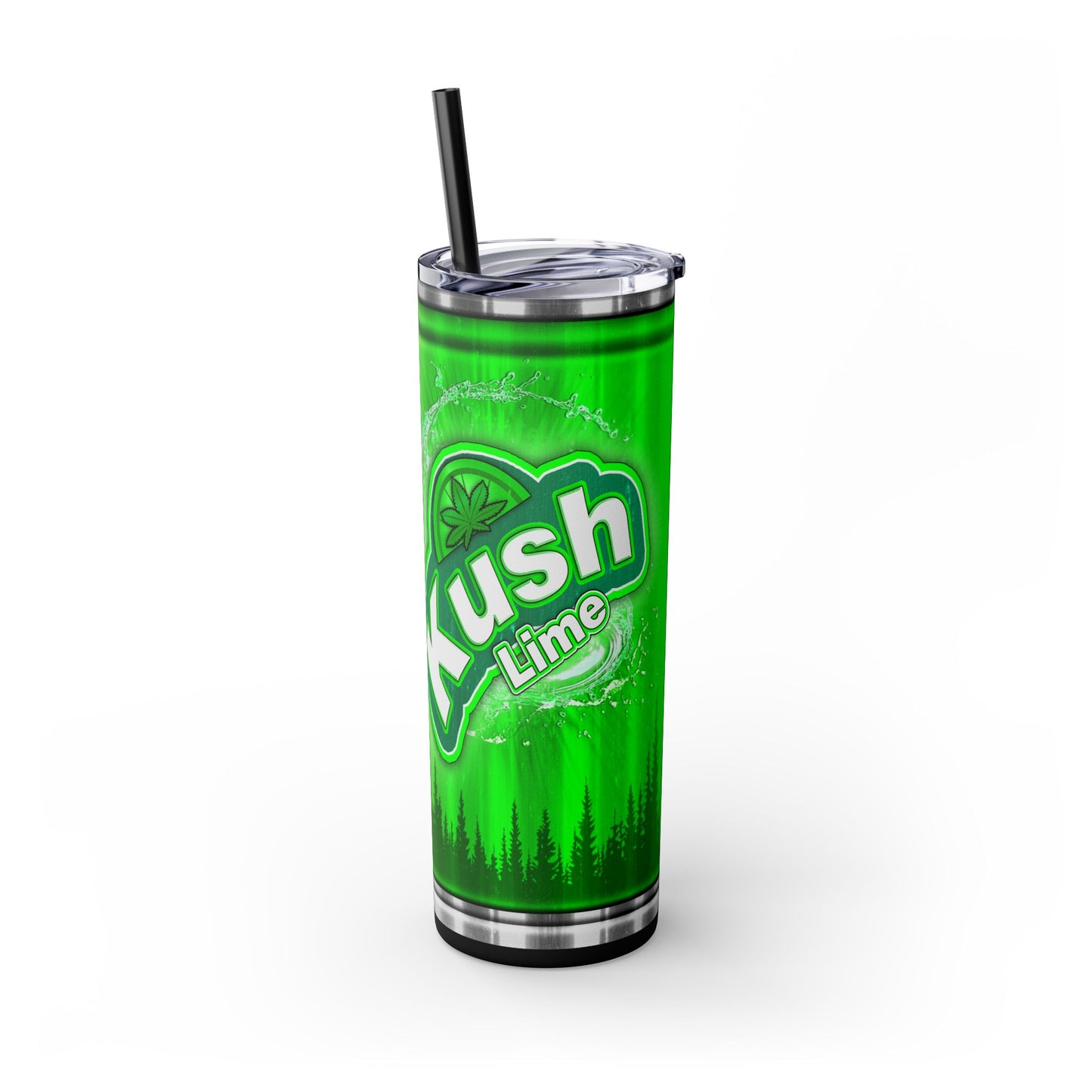 Kush Lime Tumbler with Straw, 20oz