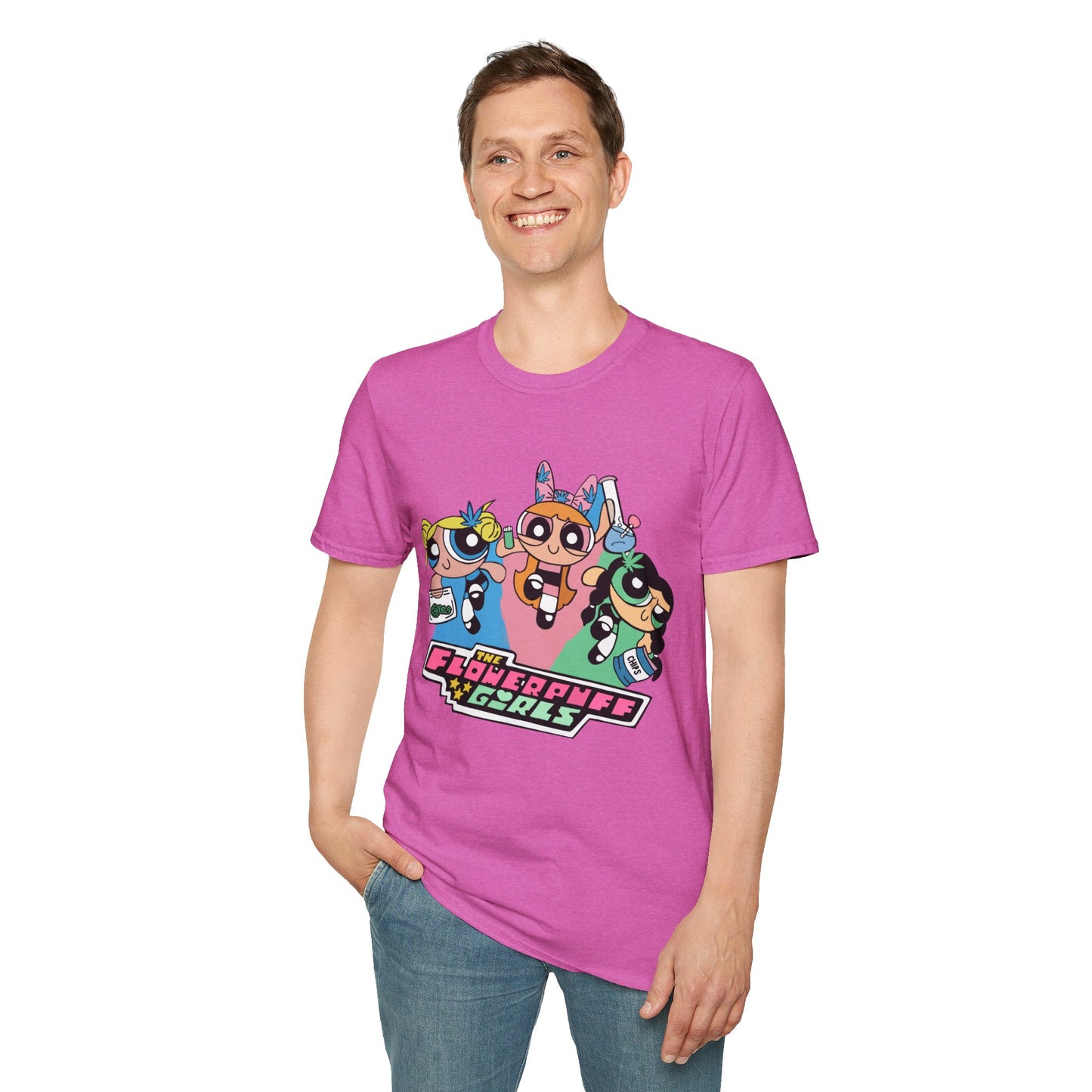 The Flowerpuff Girls Unisex Softstyle T-Shirt