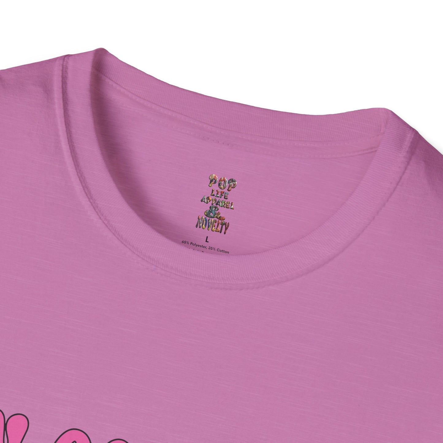 In October We Wear Pink Ghost Softstyle T-Shirt
