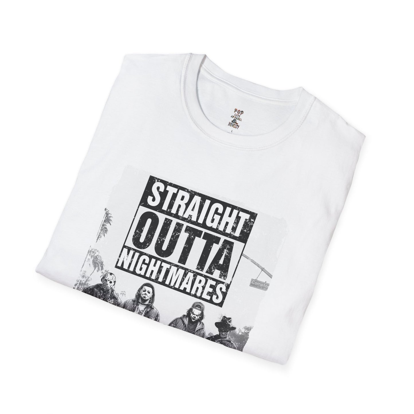 Straight Outta Nightmares Unisex Softstyle T-Shirt