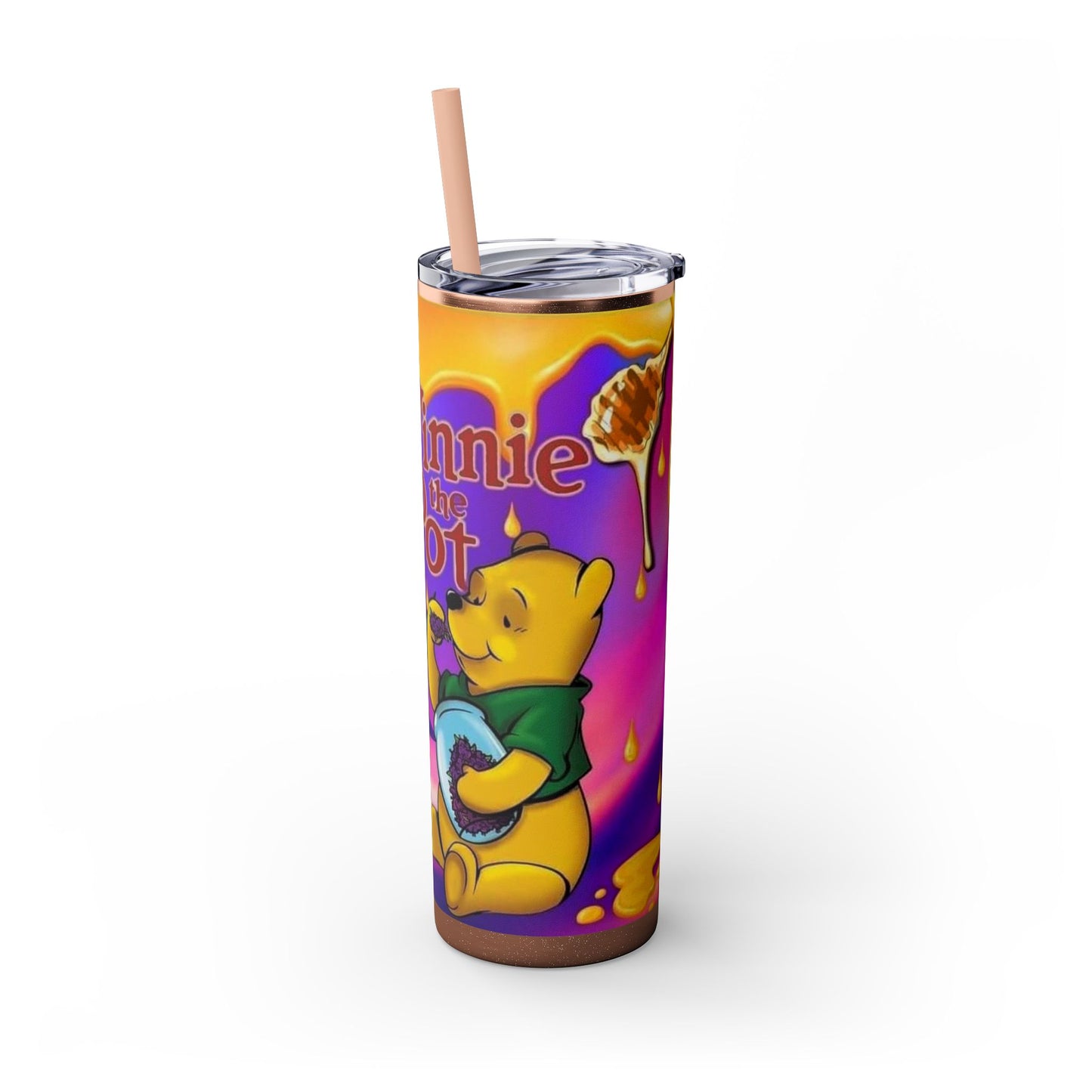 Winnie the Pot Tumbler with Straw, 20oz