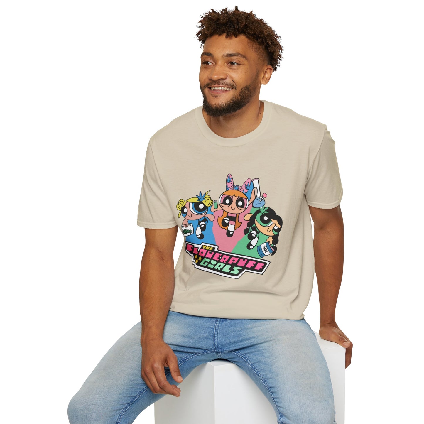 The Flowerpuff Girls Unisex Softstyle T-Shirt