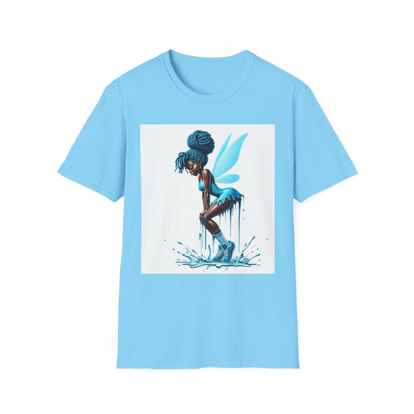 Blue Tink Unisex Softstyle T-Shirt