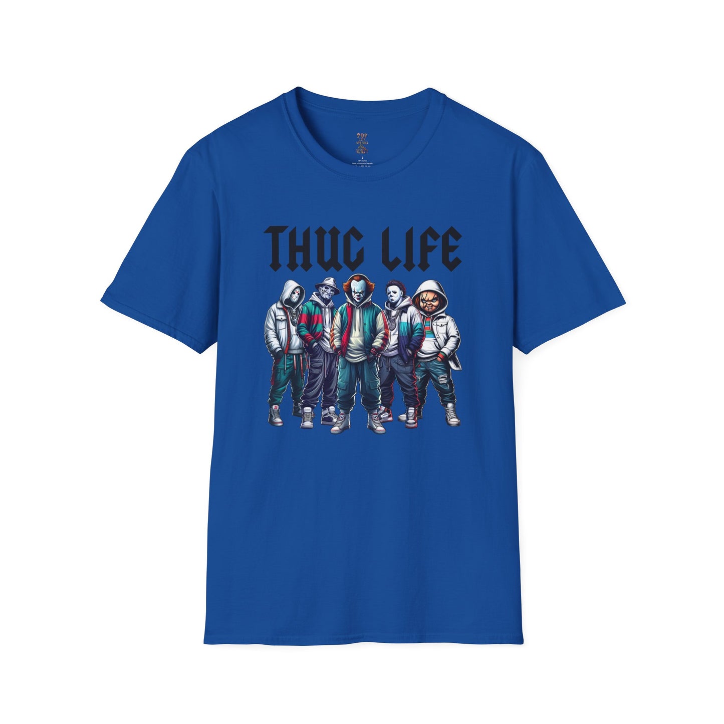 Horror Thug Life Unisex Softstyle T-Shirt