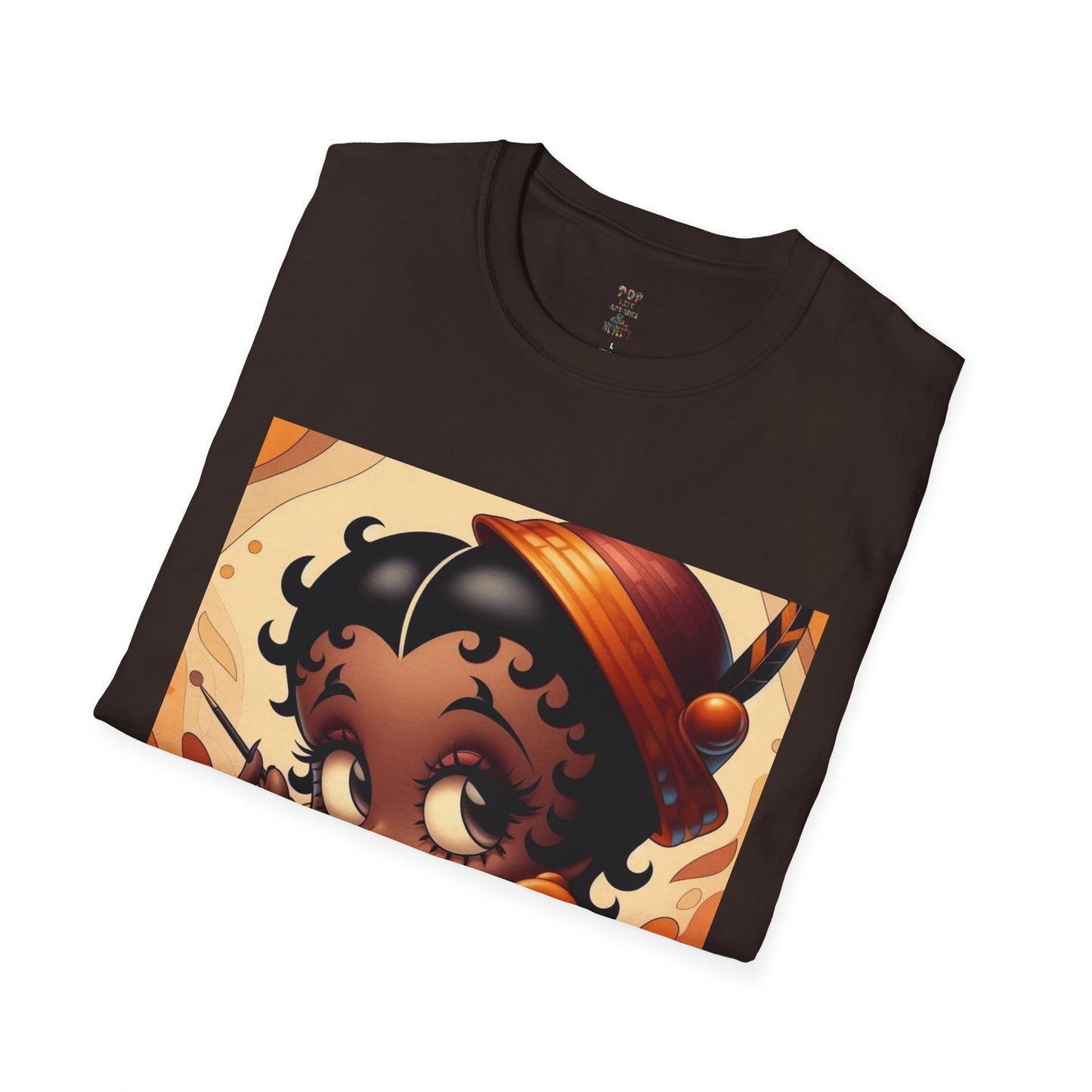 Dark Chocolate Betty Softstyle T-Shirt