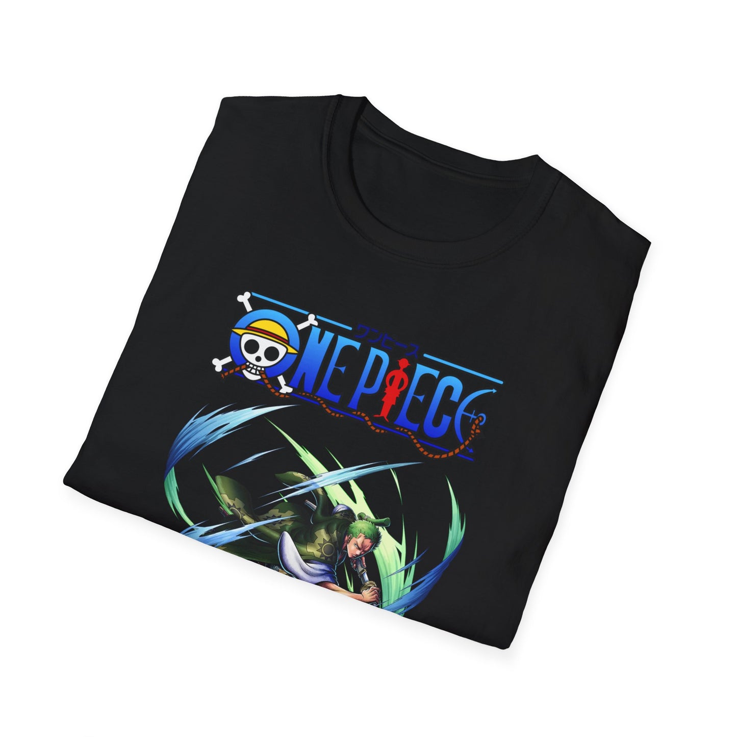 One Piece Zoro Softstyle T-Shirt