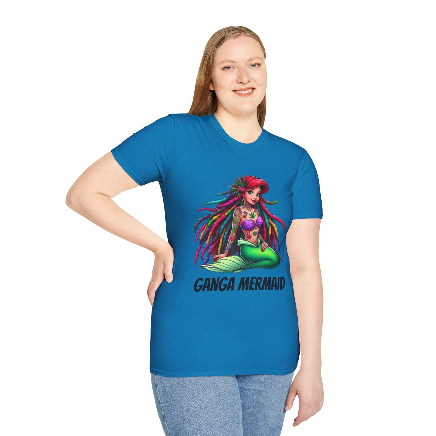 Ganga Mermaid Unisex Softstyle T-Shirt