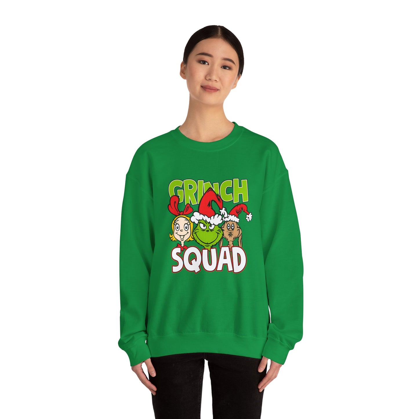 Grinch Squad Unisex Heavy Blend™ Crewneck Sweatshirt