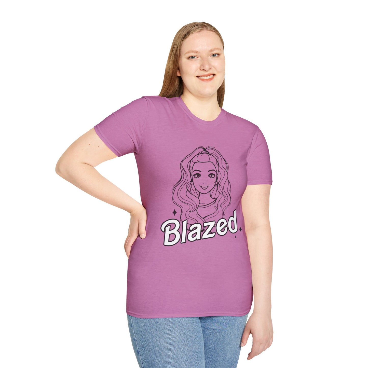 Blazed Barb Unisex Softstyle T-Shirt