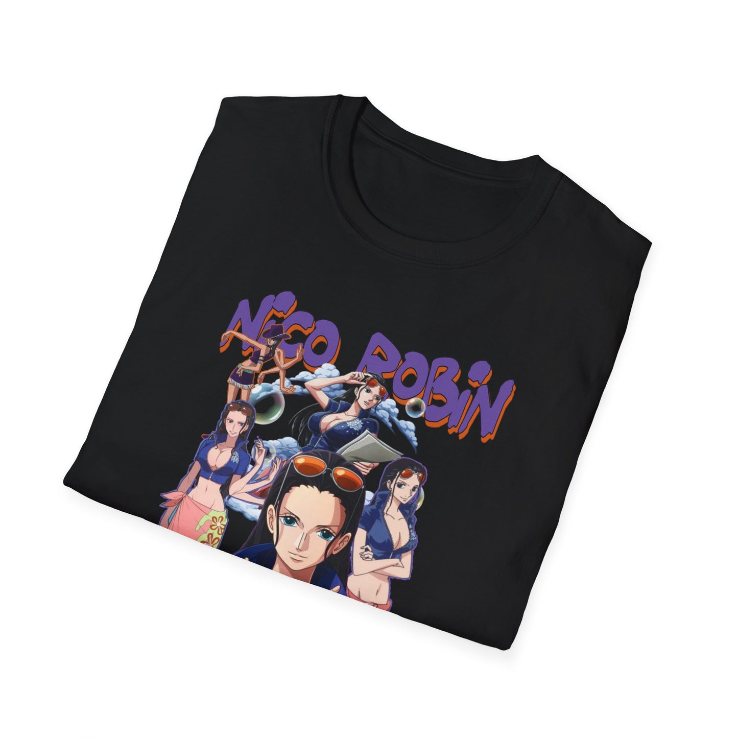 Nico Robin Purple Softstyle T-Shirt