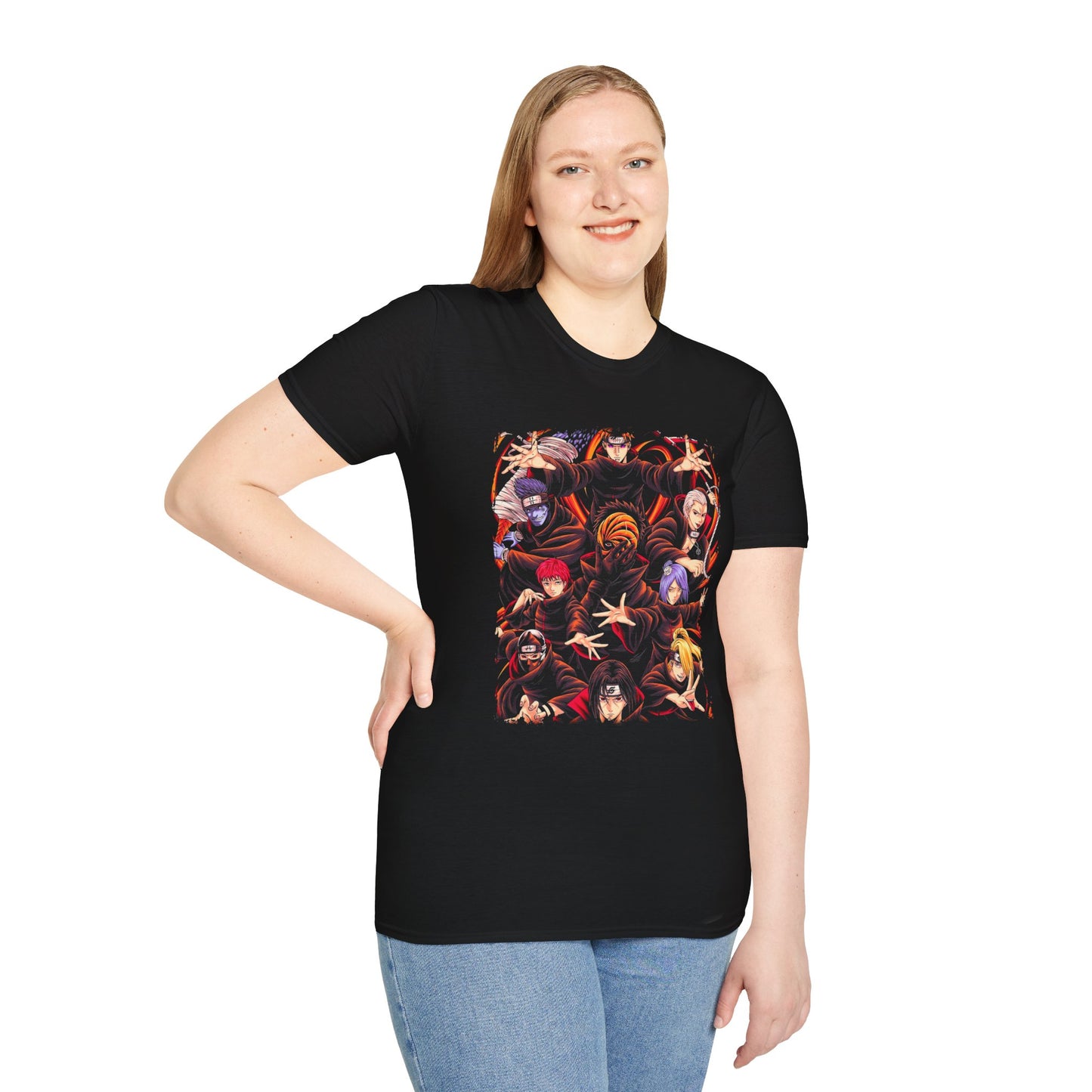 Naruto Characters Unisex Softstyle T-Shirt