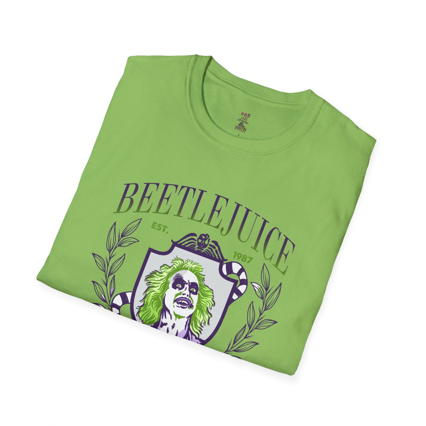 Beetlejuice University Unisex Softstyle T-Shirt