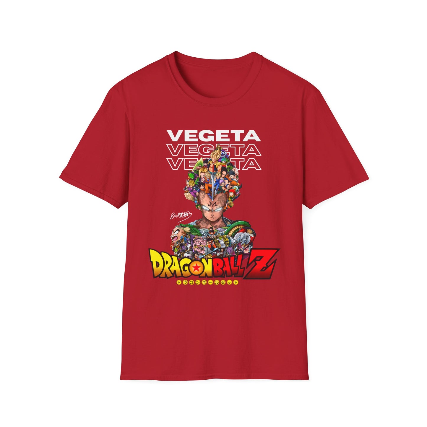 Dragonball Z Vegeta Softstyle T-Shirt