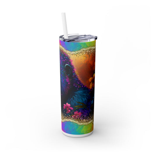 Ape Love Tumbler with Straw, 20oz