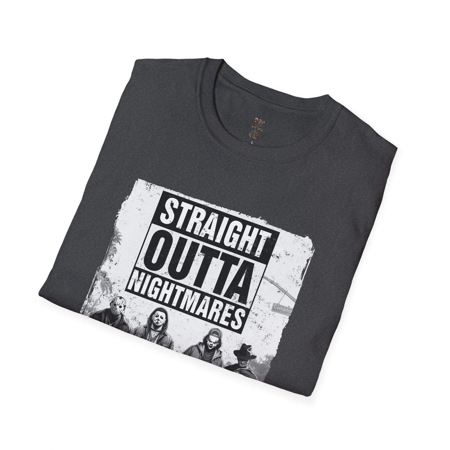 Straight Outta Nightmares Unisex Softstyle T-Shirt