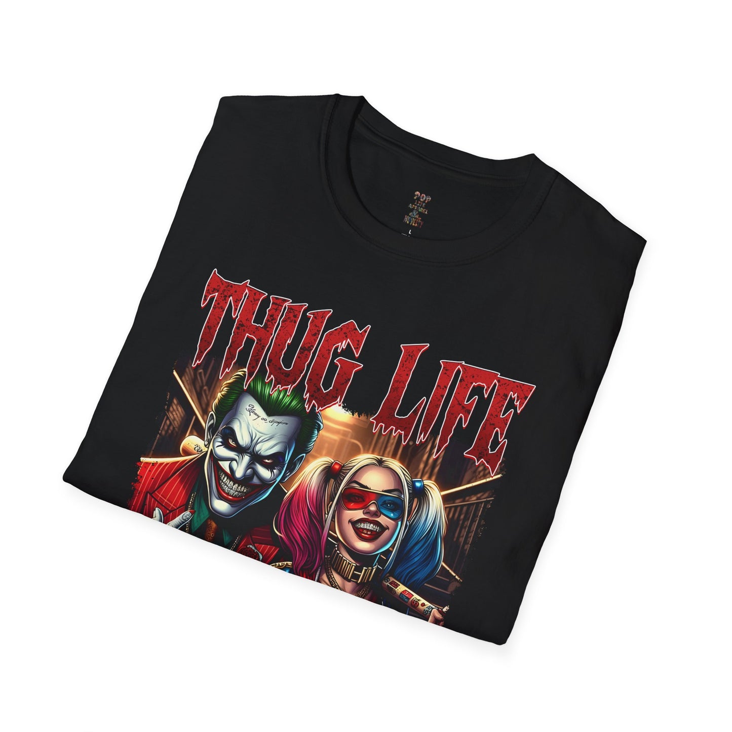 Joker & Harley Quinn Thug Life Unisex Softstyle T-Shirt