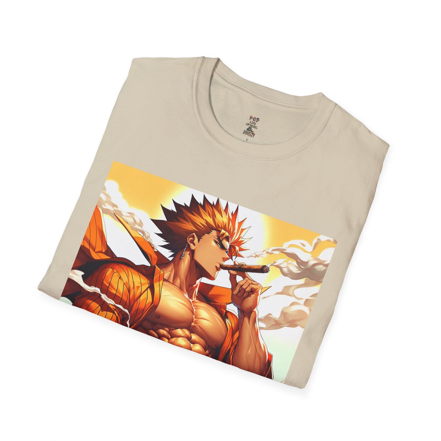 Blunted Goku High Softstyle T-Shirt