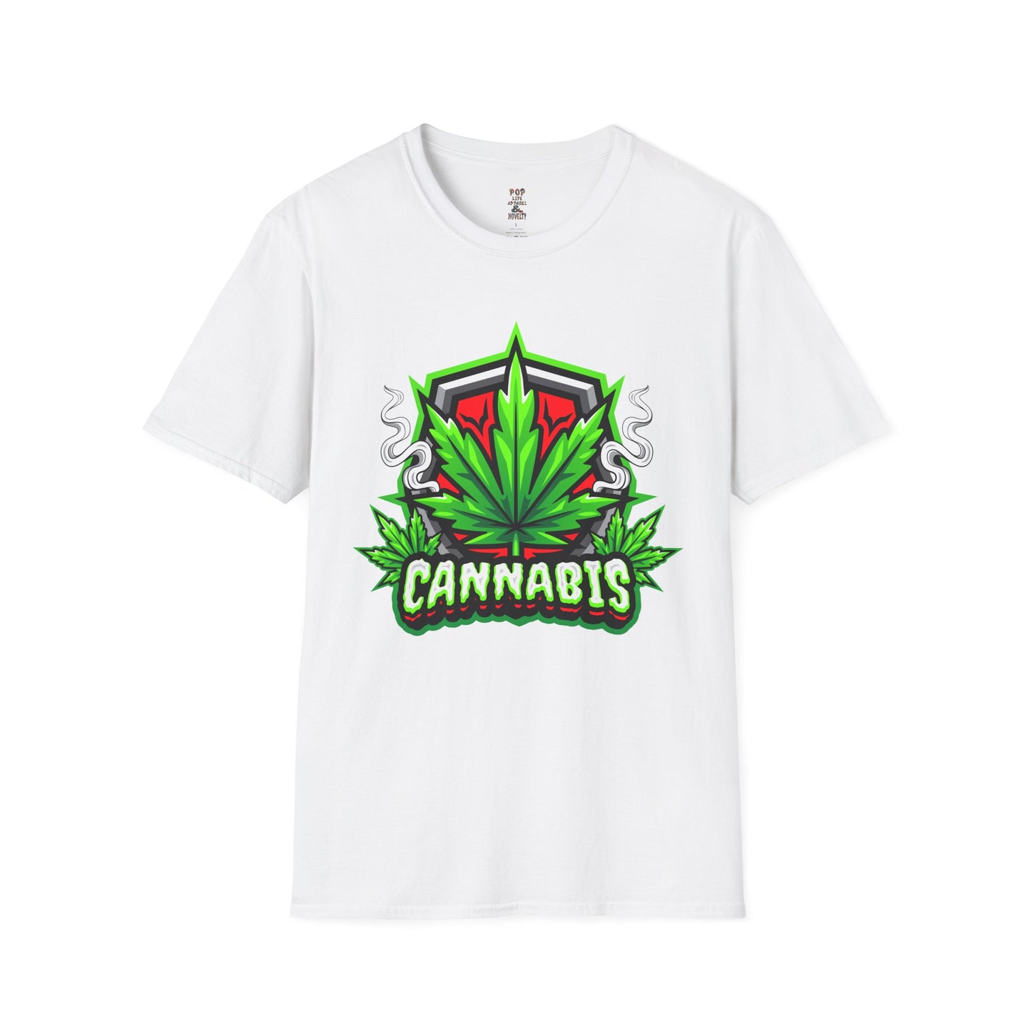 Cannabis Emblem Softstyle T-Shirt