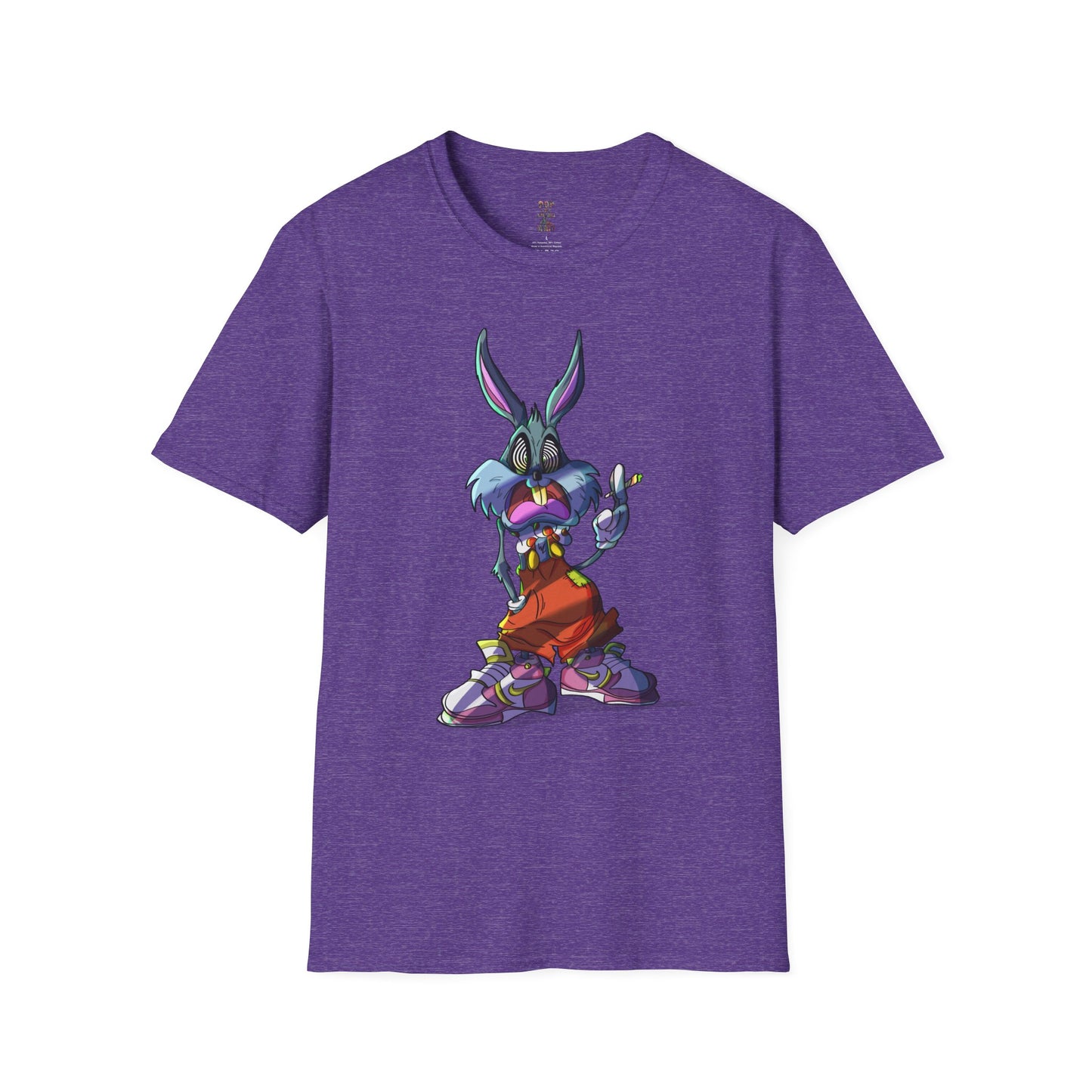 Crazy Bunny Unisex Softstyle T-Shirt