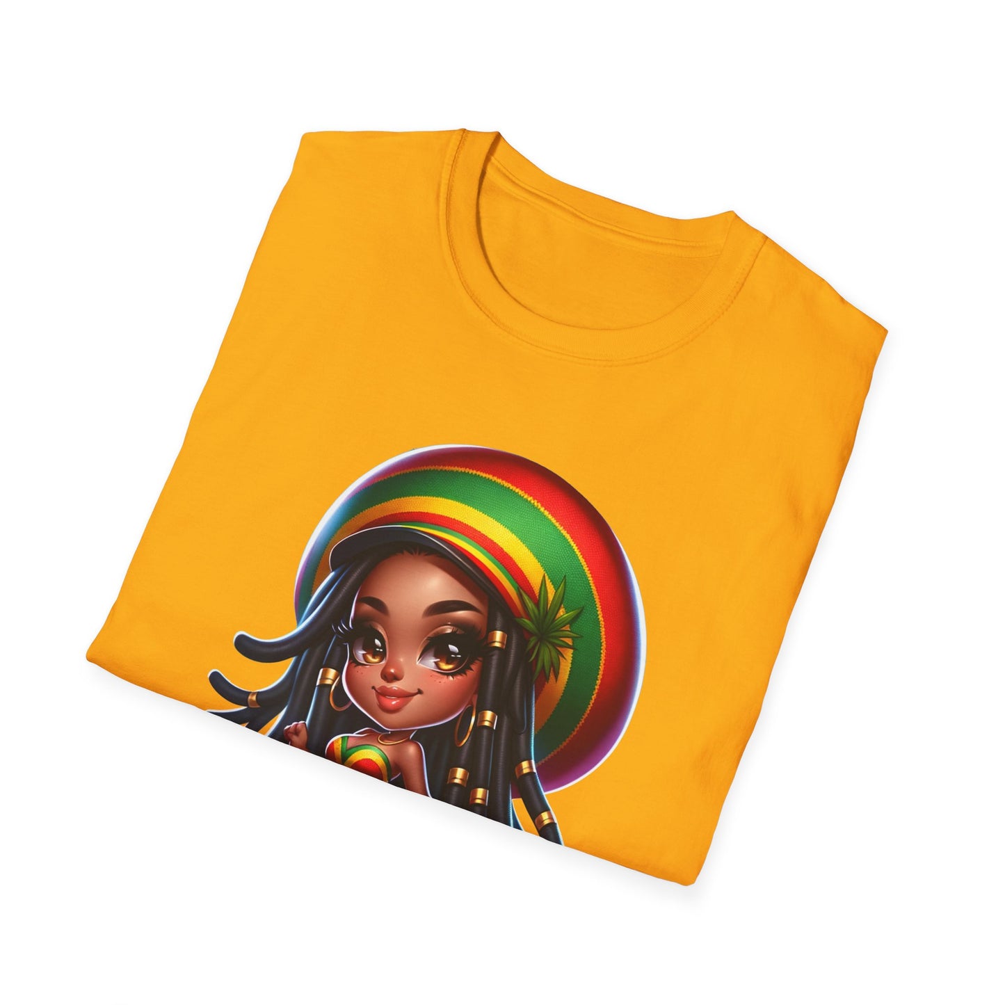 Chibi Rasta Gyal Softstyle T-Shirt