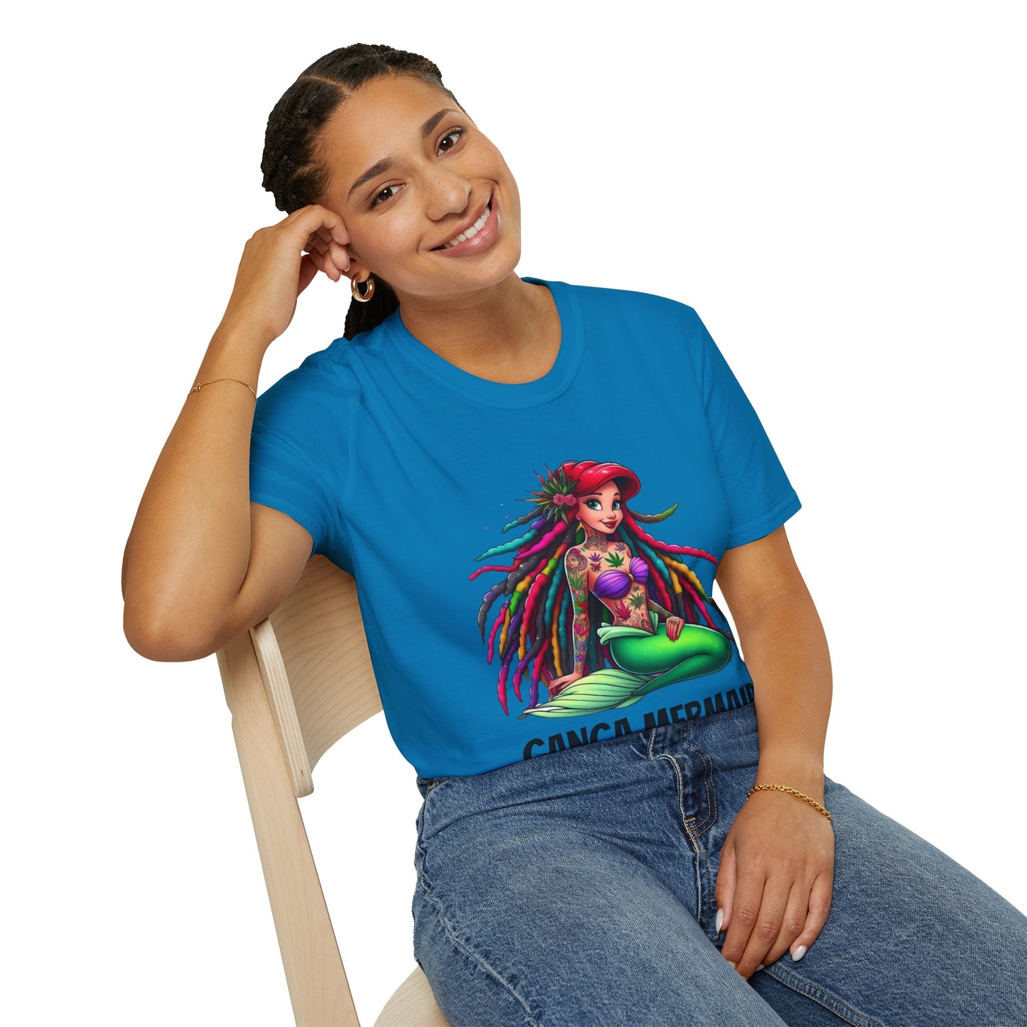 Ganga Mermaid Unisex Softstyle T-Shirt