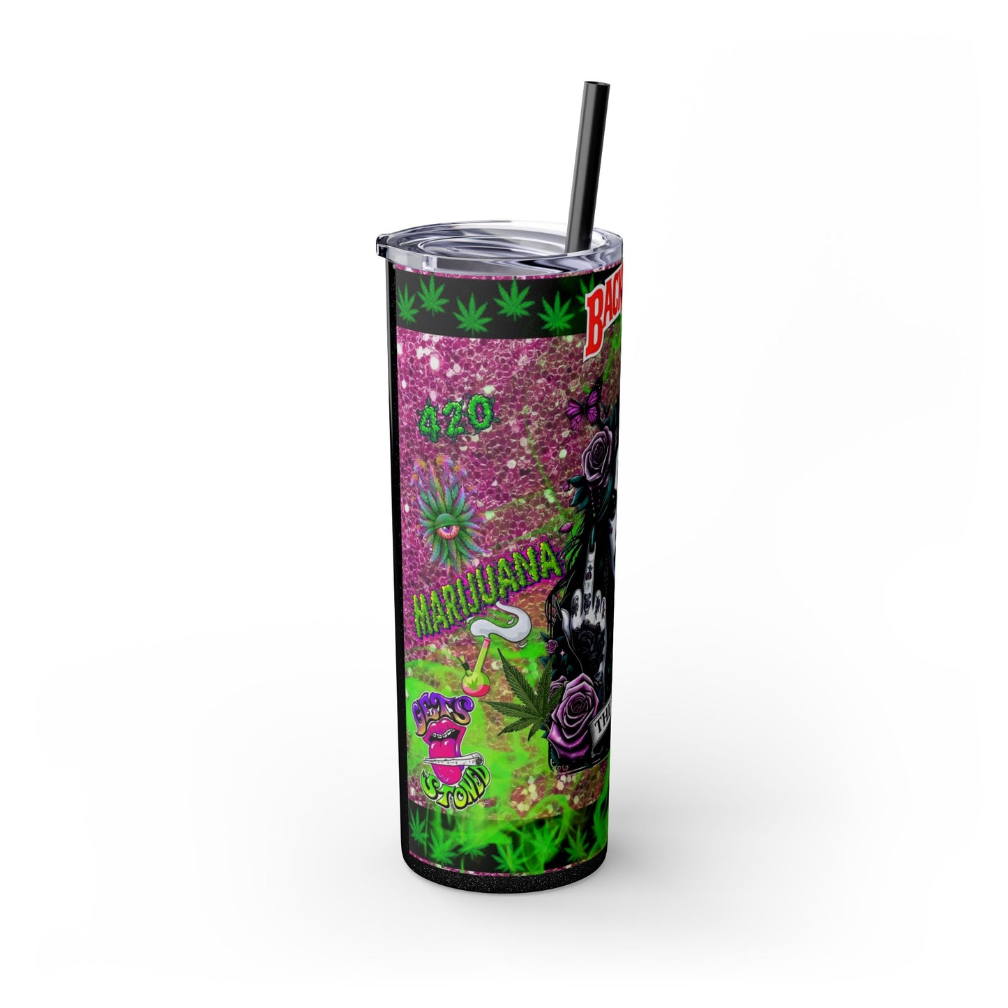 Backwoods "The Bitch" Tumbler with Straw, 20oz