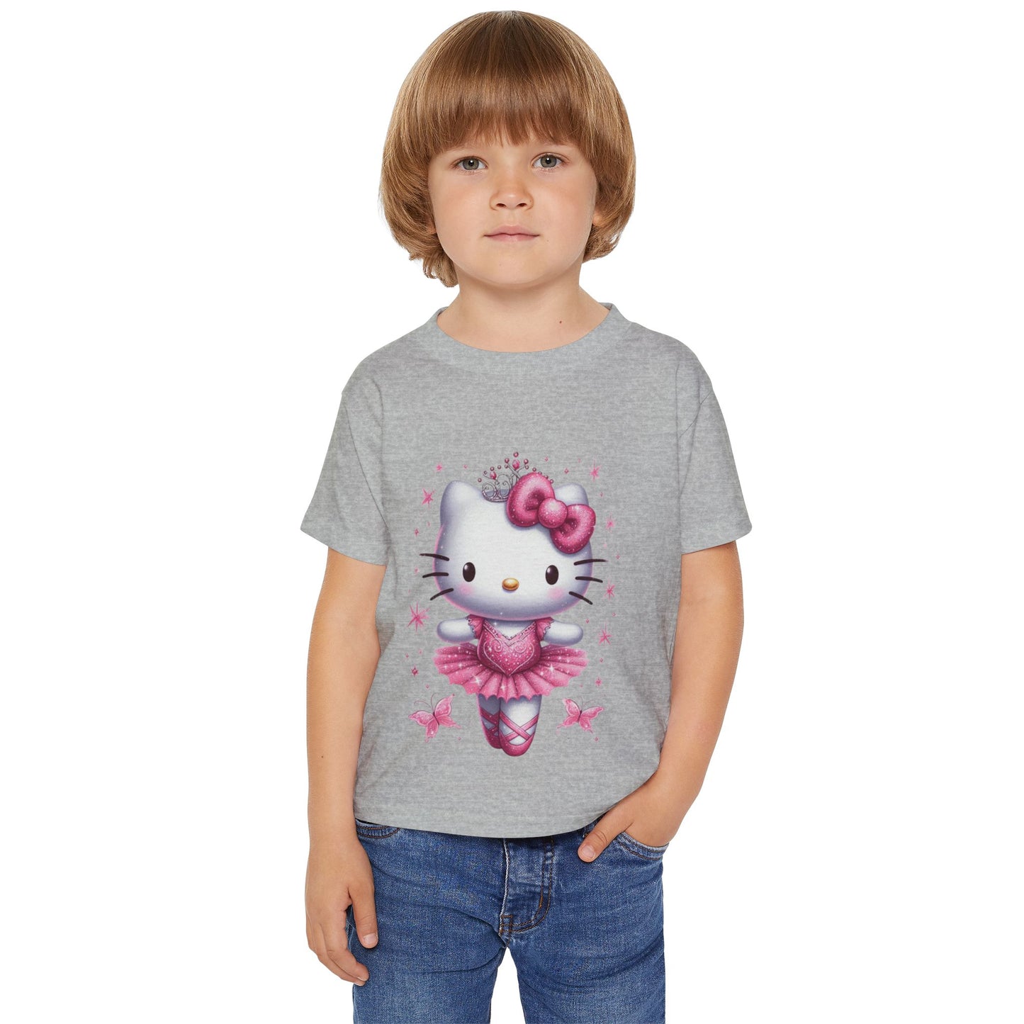 Ballerina Kitty Shirt Heavy Cotton™ Toddler T-shirt