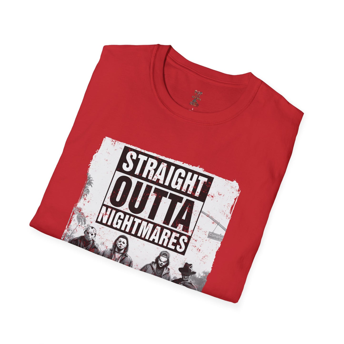 Straight Outta Nightmares Unisex Softstyle T-Shirt