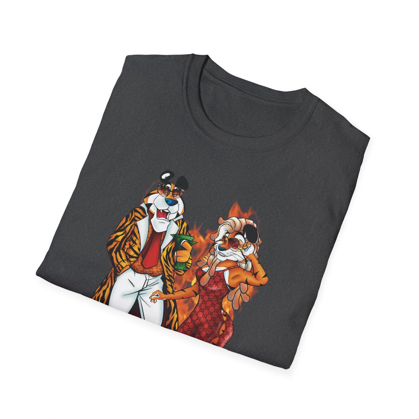 The T Flames Unisex Softstyle T-Shirt