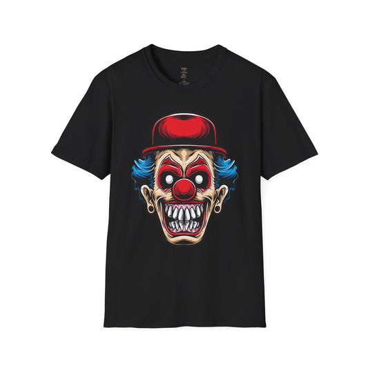 Scary Clown Unisex Softstyle T-Shirt