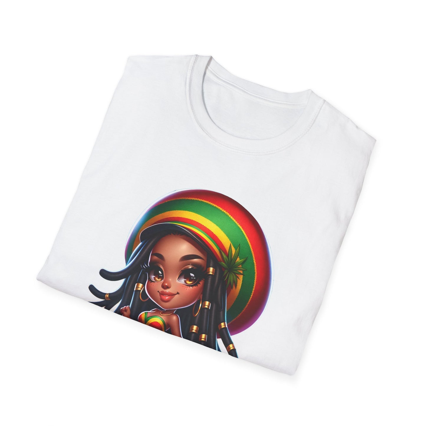 Chibi Rasta Gyal Softstyle T-Shirt