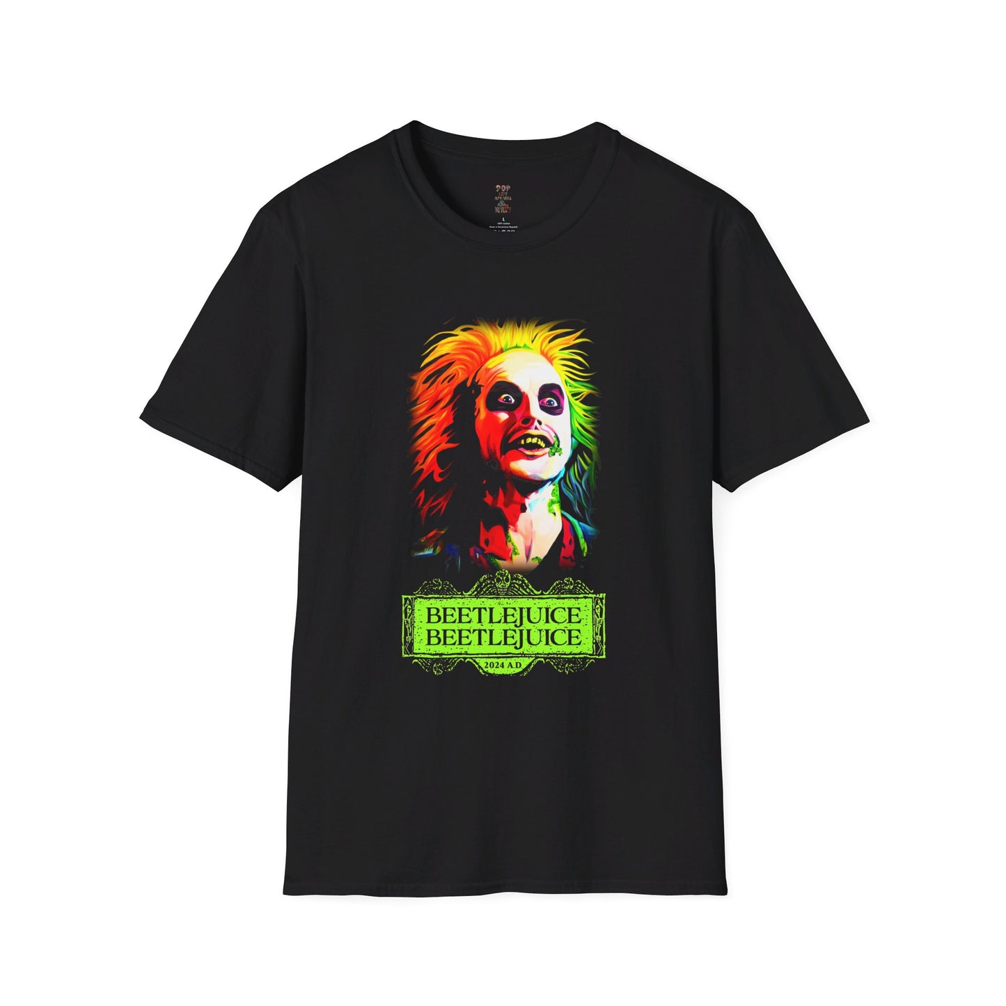 Beetlejuice Portrait 2 Unisex Softstyle T-Shirt