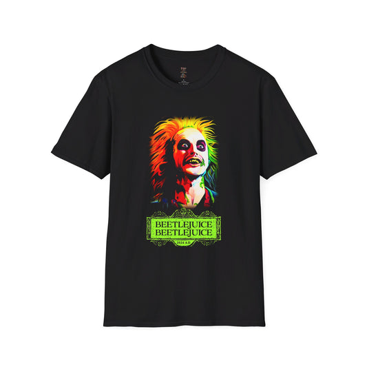 Beetlejuice Portrait 2 Unisex Softstyle T-Shirt