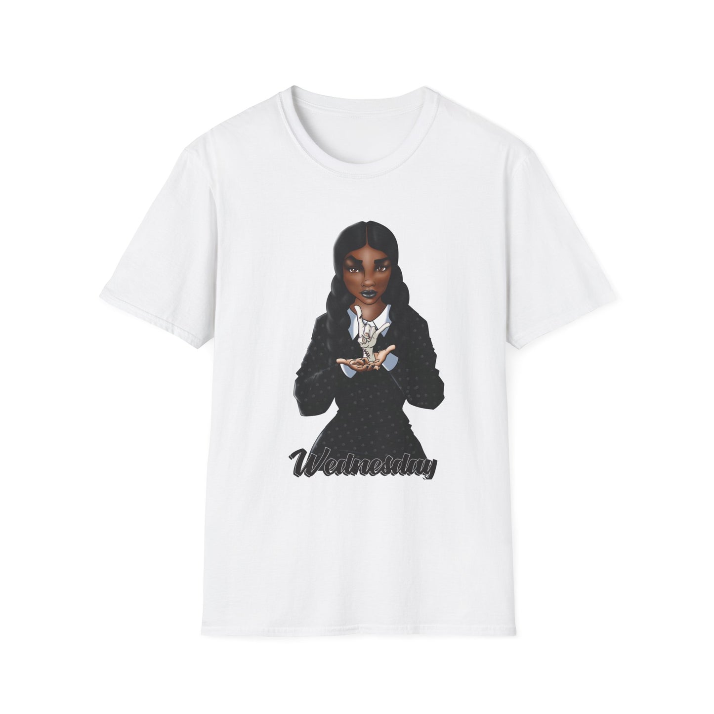 Melanin Wednesday Unisex Softstyle T-Shirt