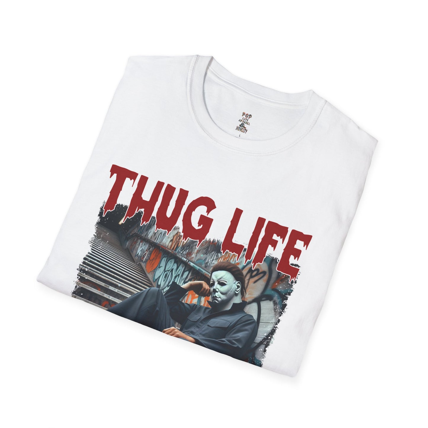 Thug Life Michael Myers Unisex Softstyle T-Shirt