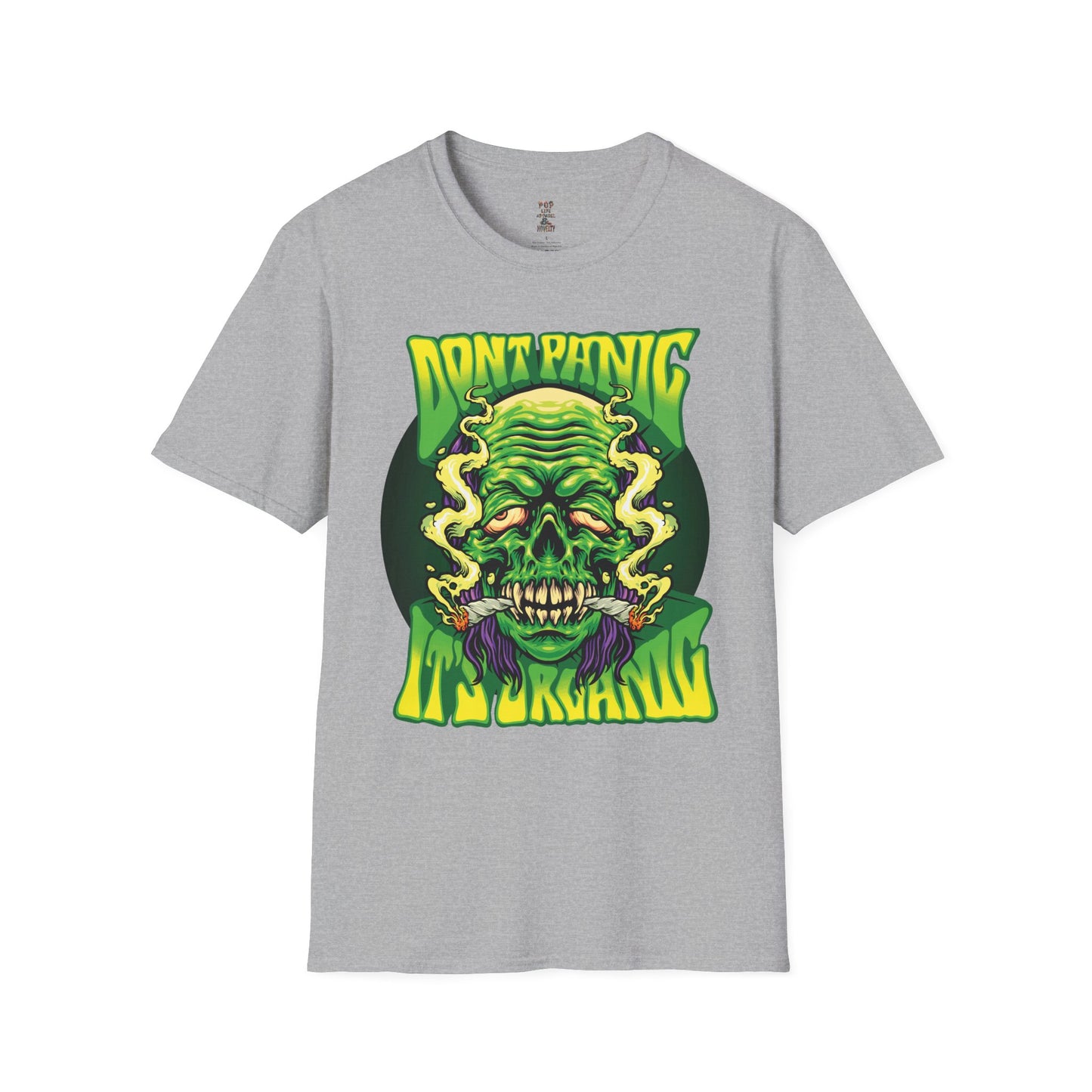 Don't Panic it's Organic Unisex Softstyle T-Shirt