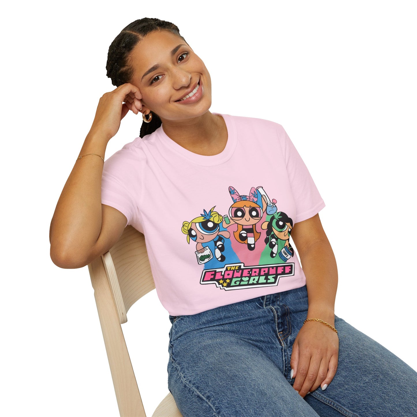 The Flowerpuff Girls Unisex Softstyle T-Shirt