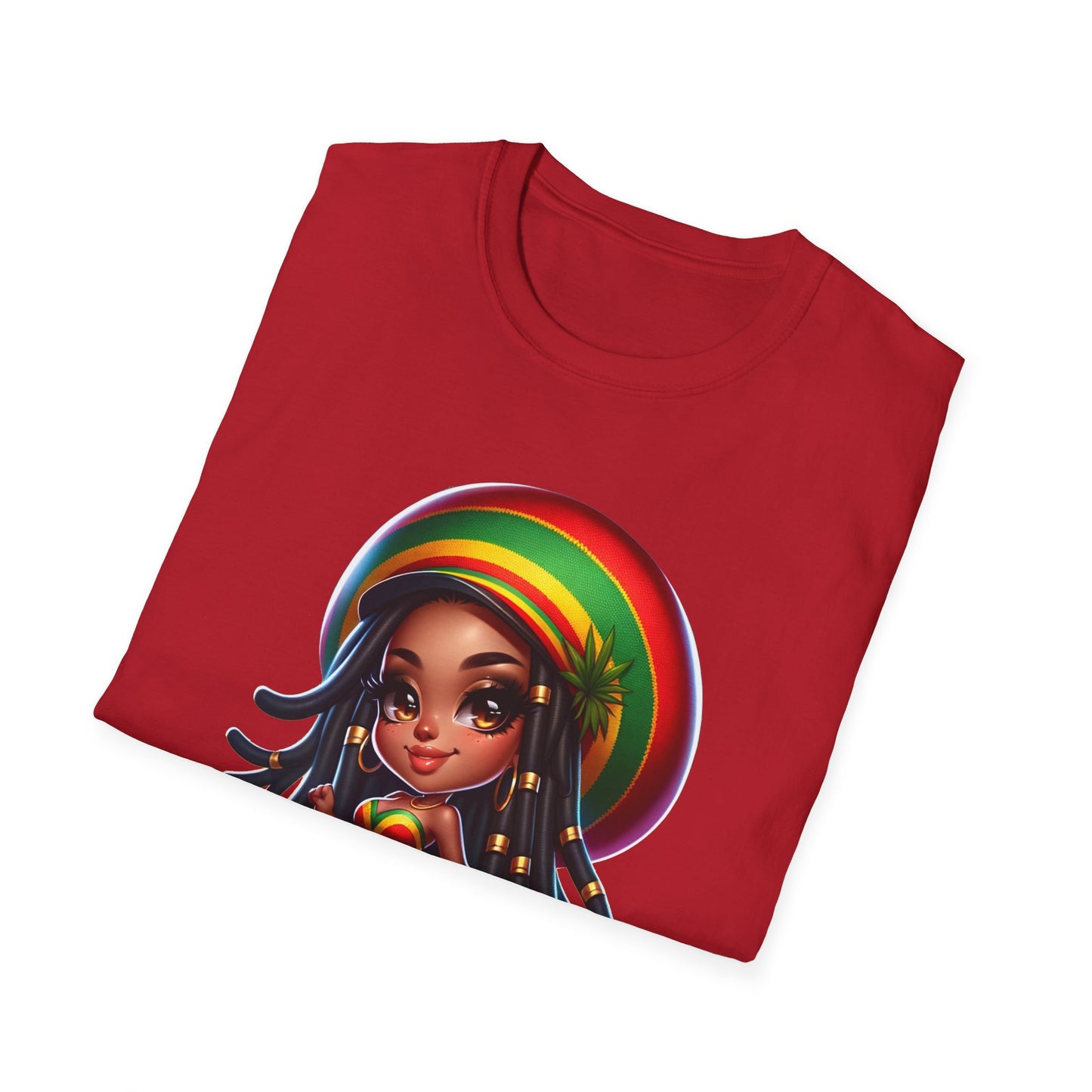 Chibi Rasta Gyal Softstyle T-Shirt