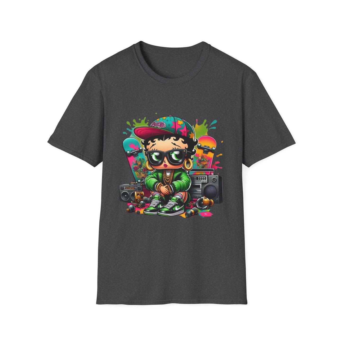 Skater Girl Betty Softstyle T-Shirt